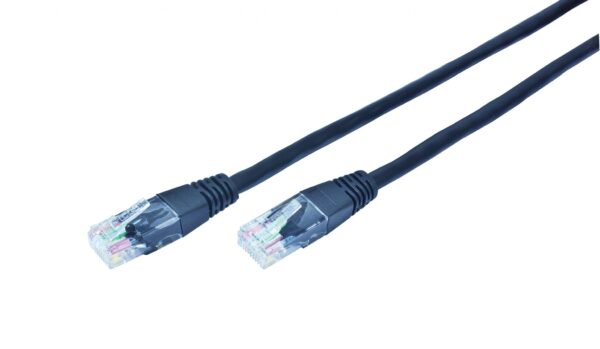 PATCH CORD UTP CABLE CAT5E 2M BLACK